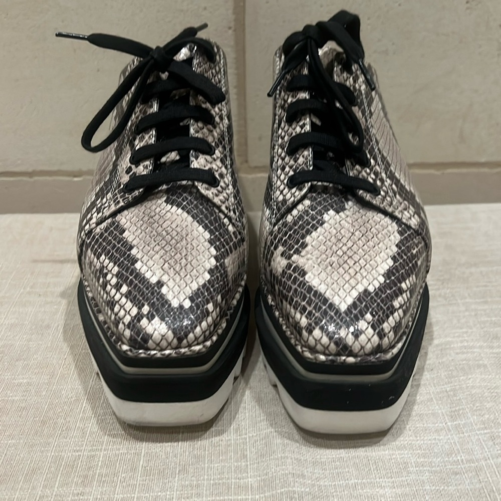 Stella McCartney Snakeskin Print Sneakers - Made in Italy size 36.5